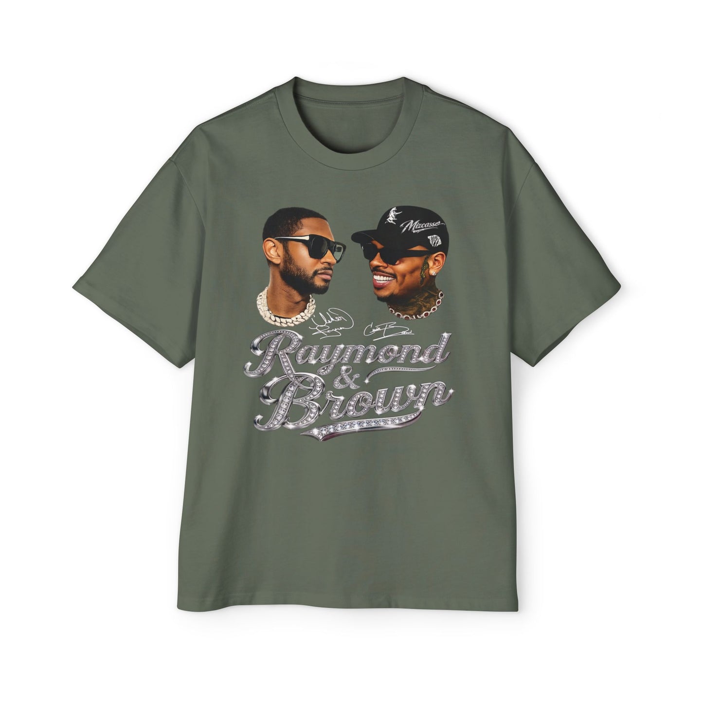 Raymond & Brown Tour Tee — Men's Oversized Graphic T-Shirt