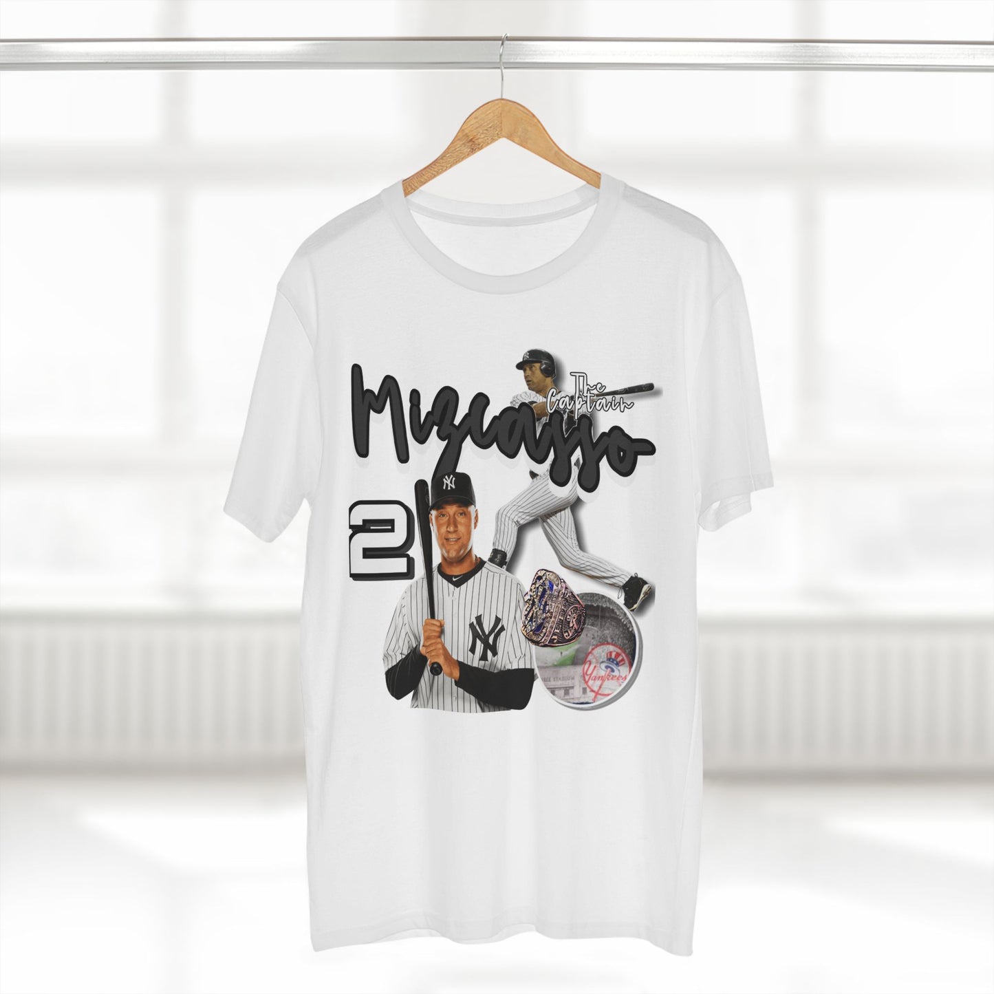 Vintage Baseball Fan Tee with Player Graphic - Perfect for Sports Events