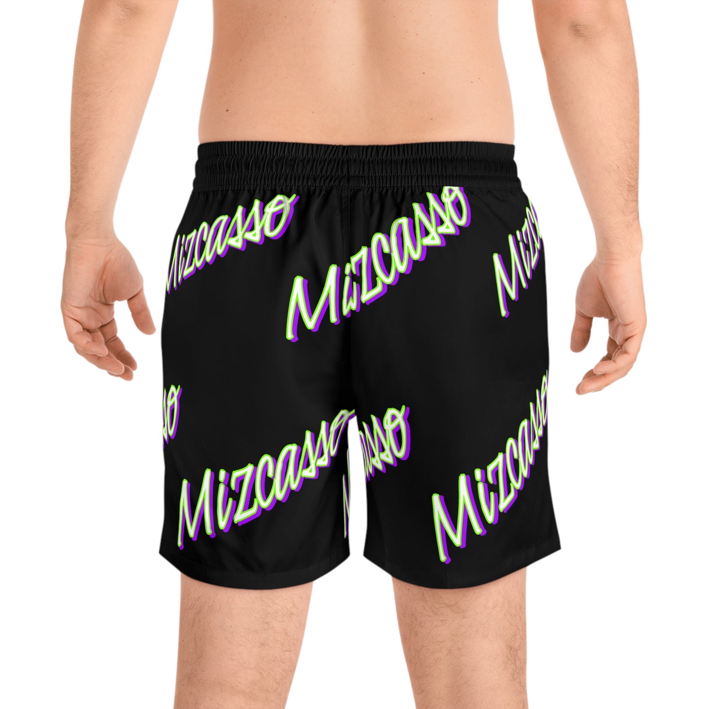 Men's Mid-Length Swim Shorts (AOP)