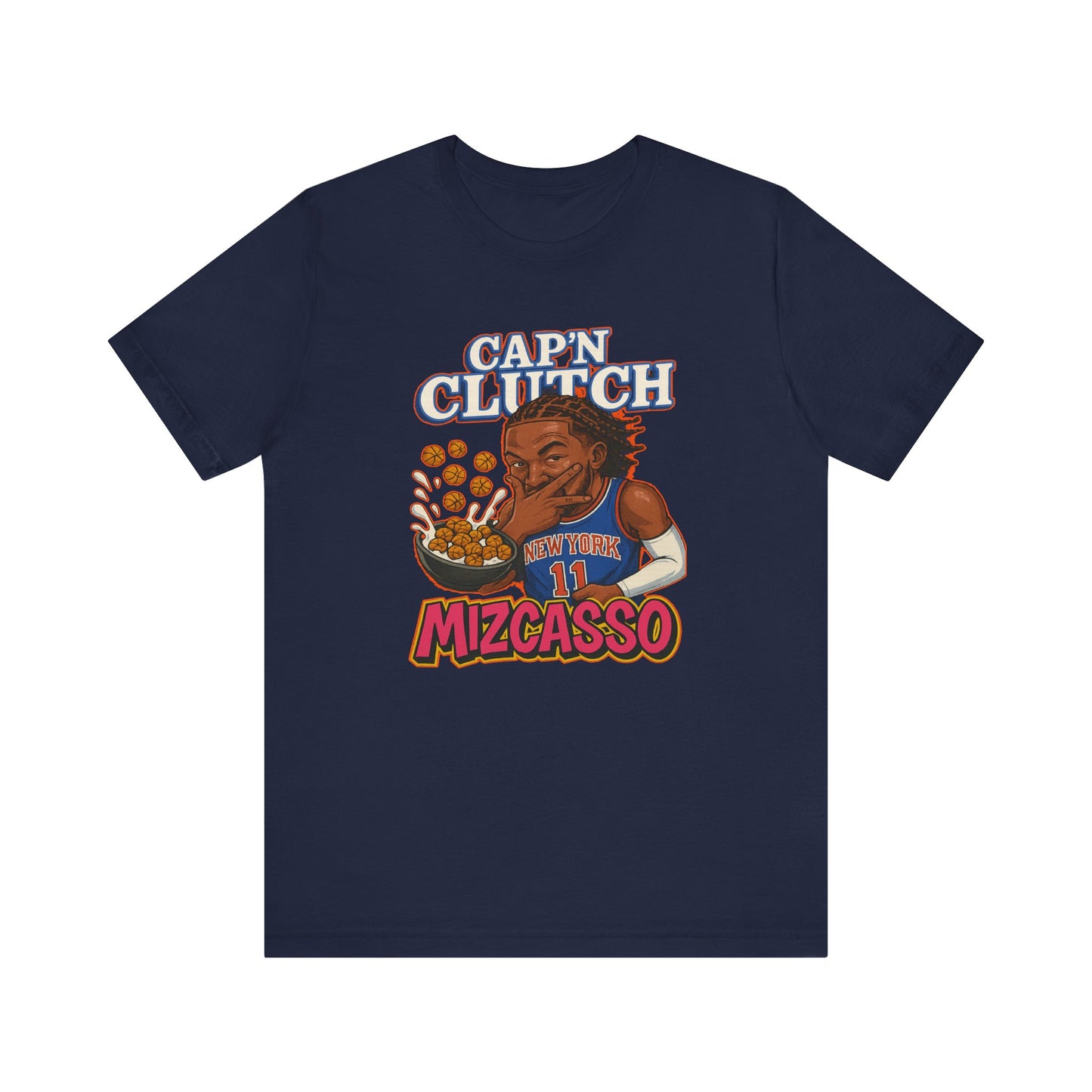 Cap’n Clutch Graphic Tee - Unisex Jersey Short Sleeve Shirt for Sports Fans