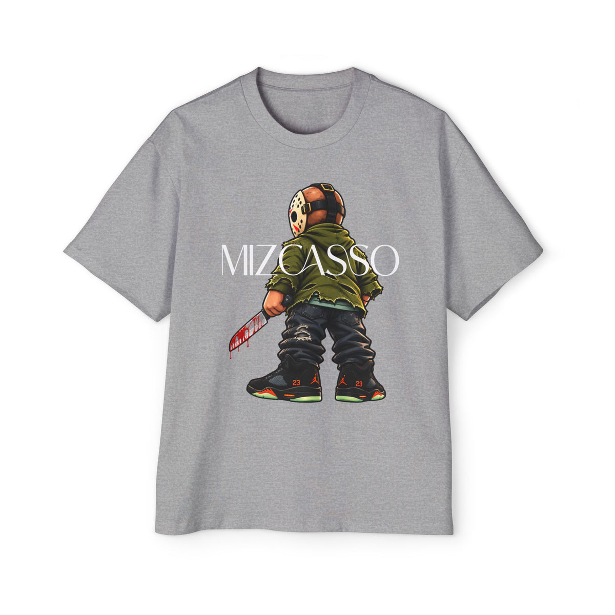 Men’s “CASS” Hockey Mask Skateboarder Graphic Tee