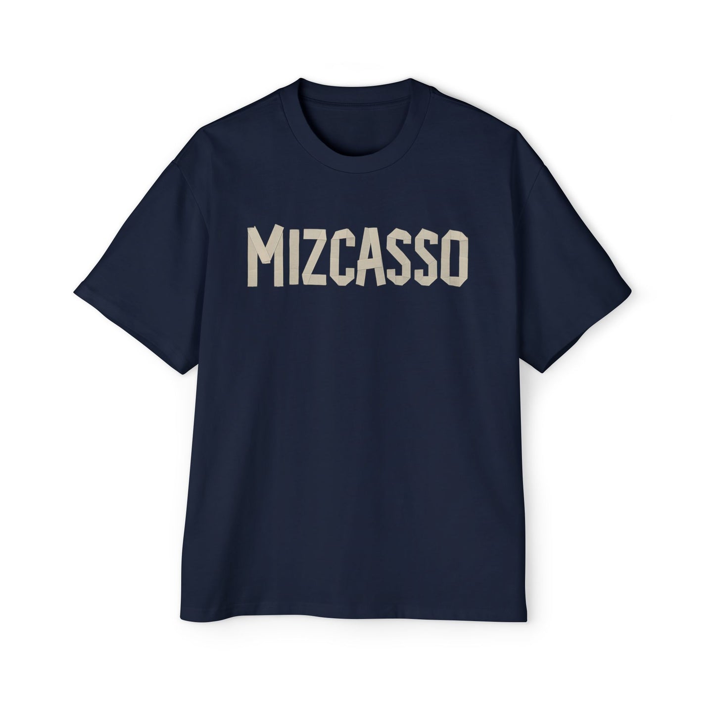 Men's Heavy Oversized Tee - Mizcasso Graphic Design