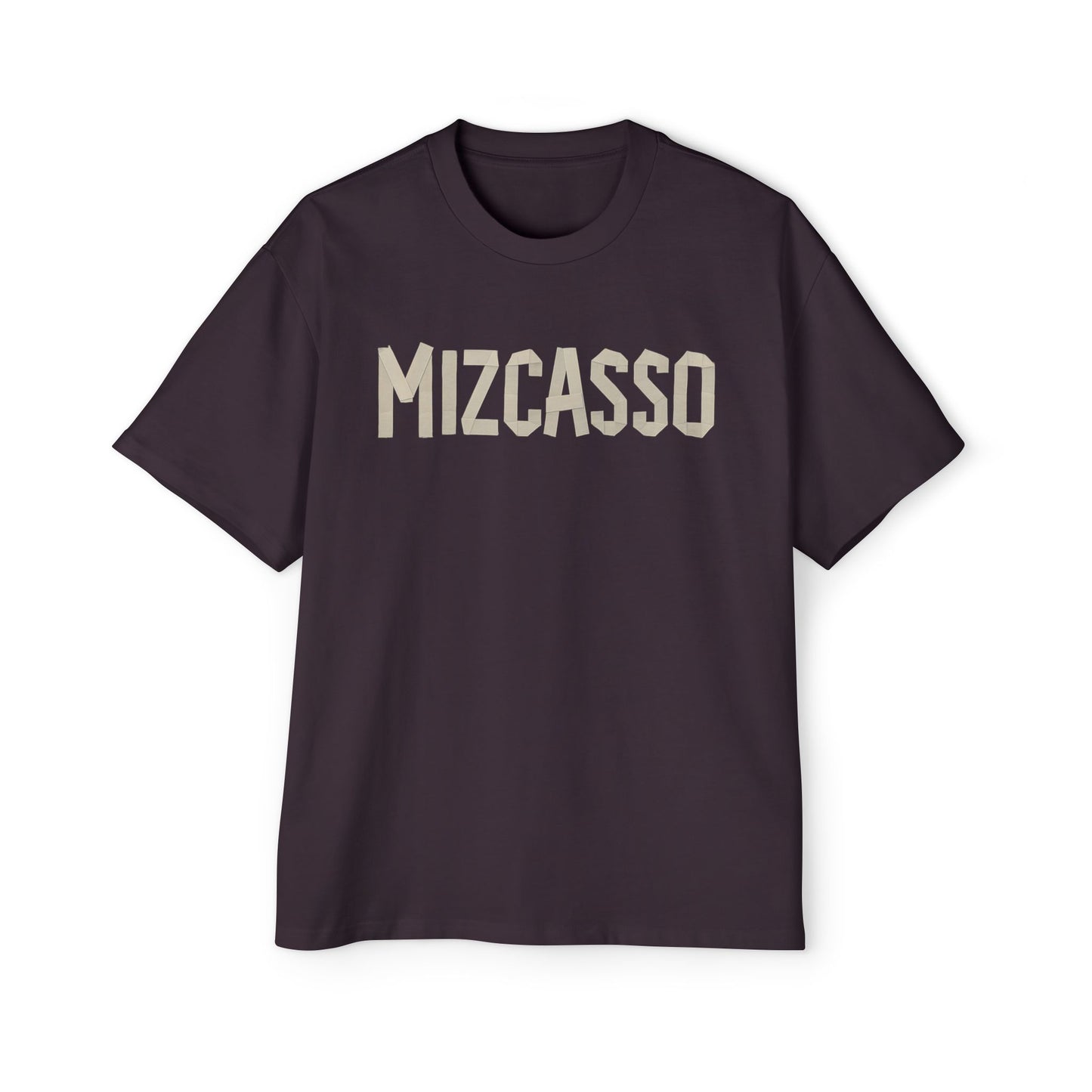 Men's Heavy Oversized Tee - Mizcasso Graphic Design