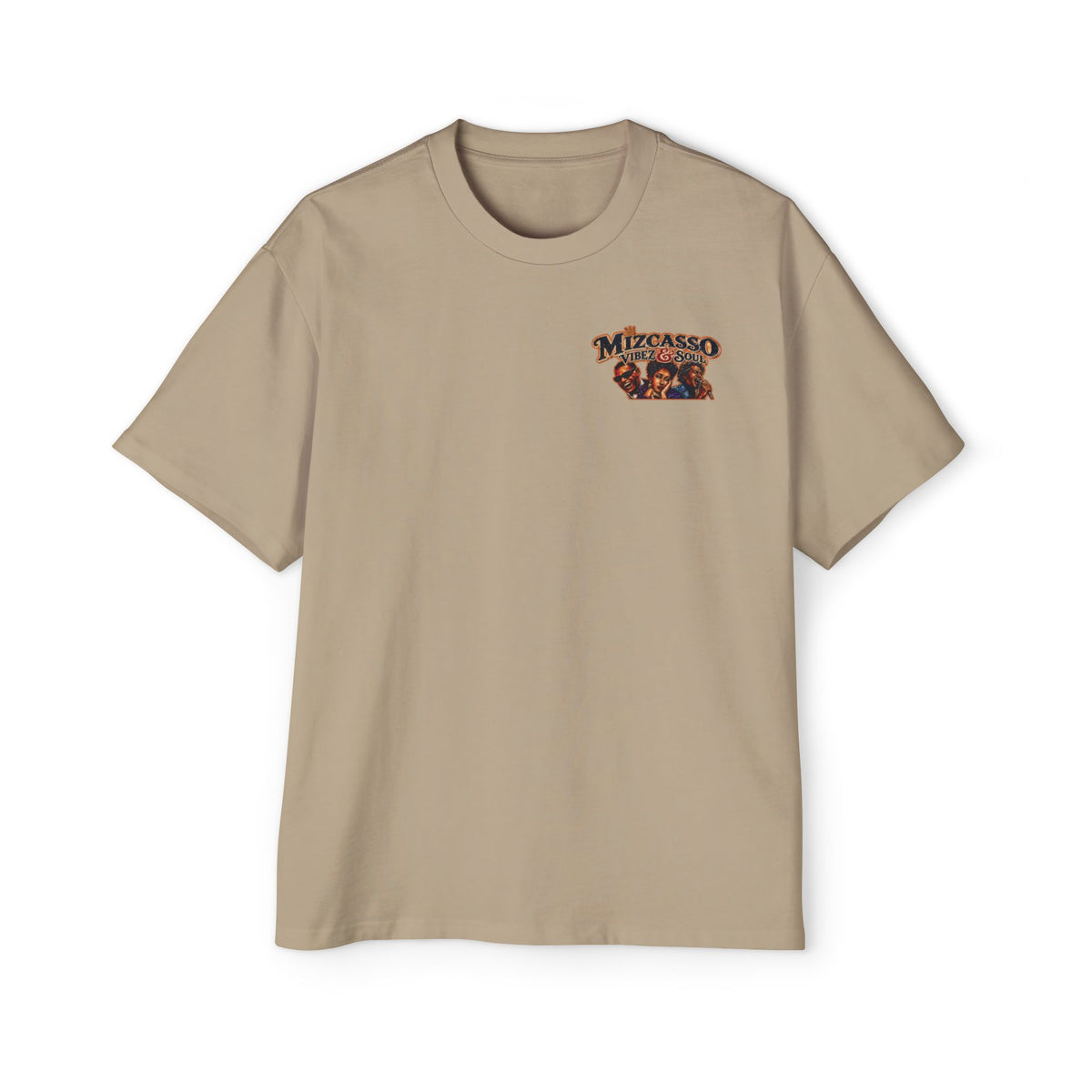 Oversized Men's Tee — Vintage Nightlife Graphic Streetwear
