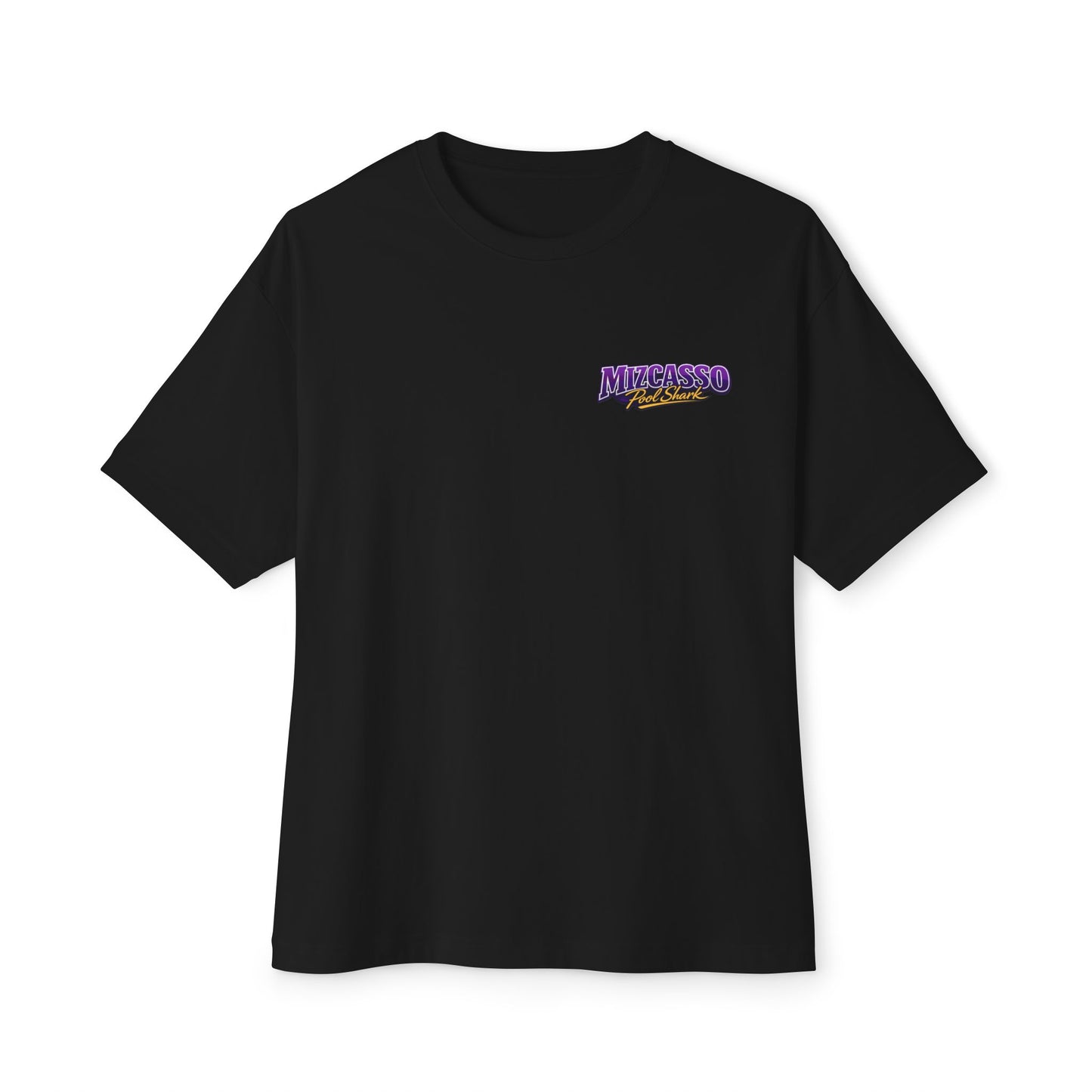 Mizcasso Pool Shark Tee — Graphic Oversized Boxy T-Shirt