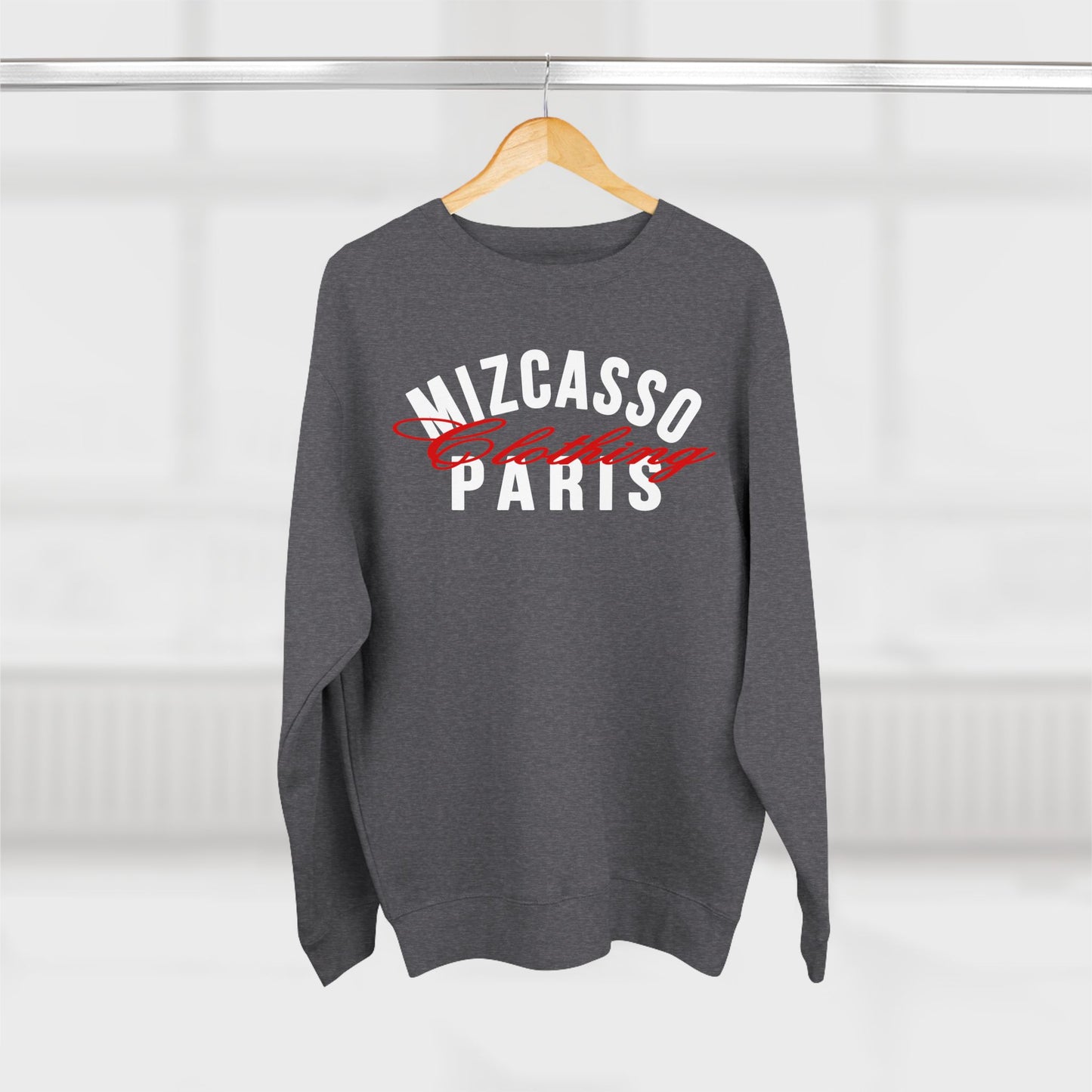 Stylish Paris Graphic Crewneck Sweatshirt for Trendy Comfort