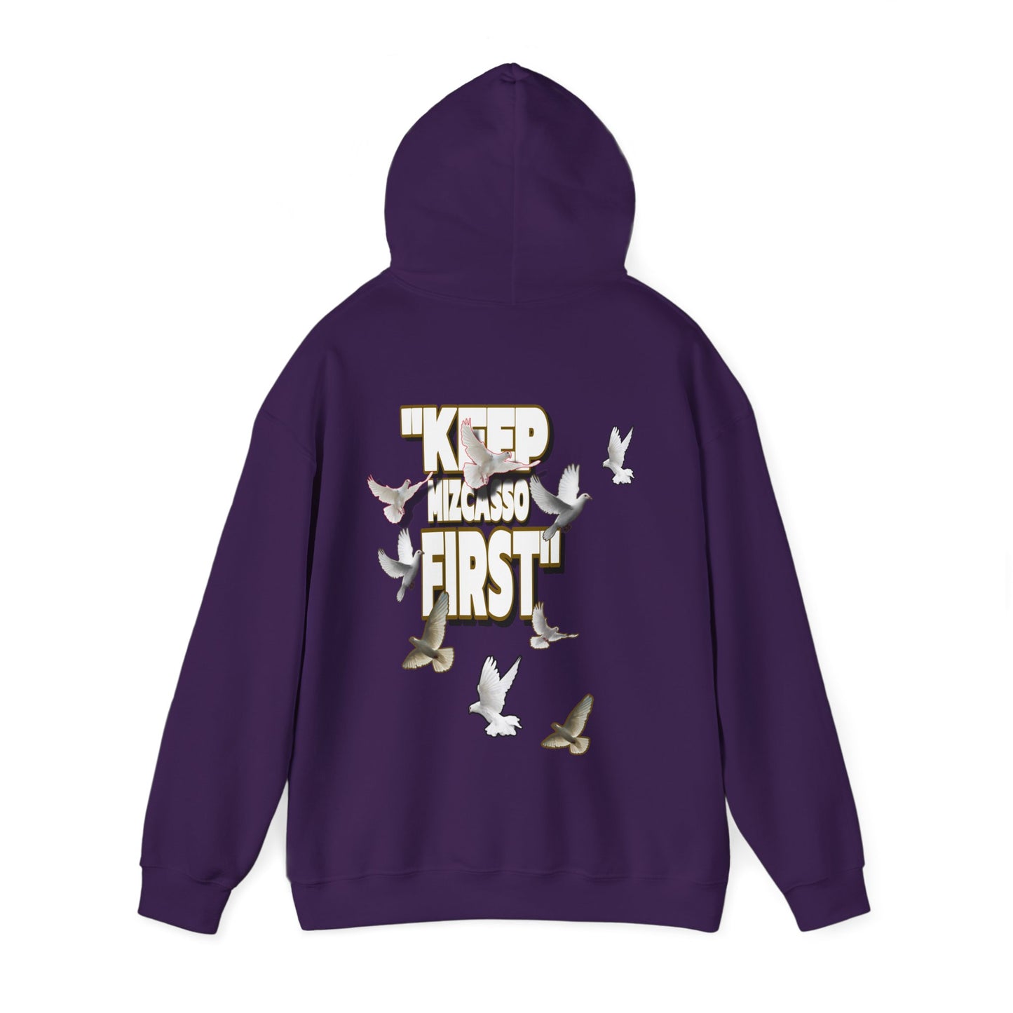 KEEP MIZCASSO FIRST  Hooded Sweatshirt