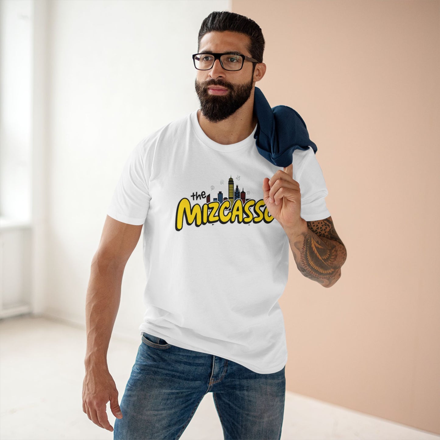 City Vibe T-Shirt – The Mizcasso Graphic Tee, Casual Wear, Urban Fashion, Gift for Friends, Summer Style