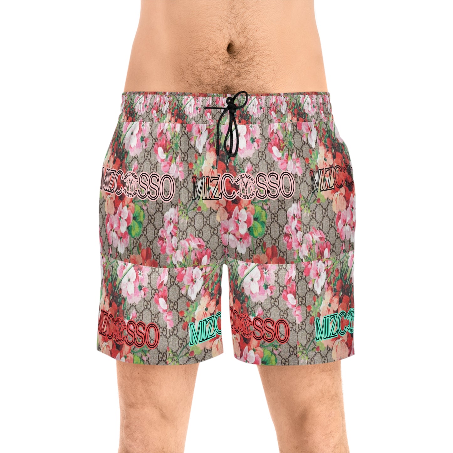 Men's Mid-Length Swim Shorts (AOP)