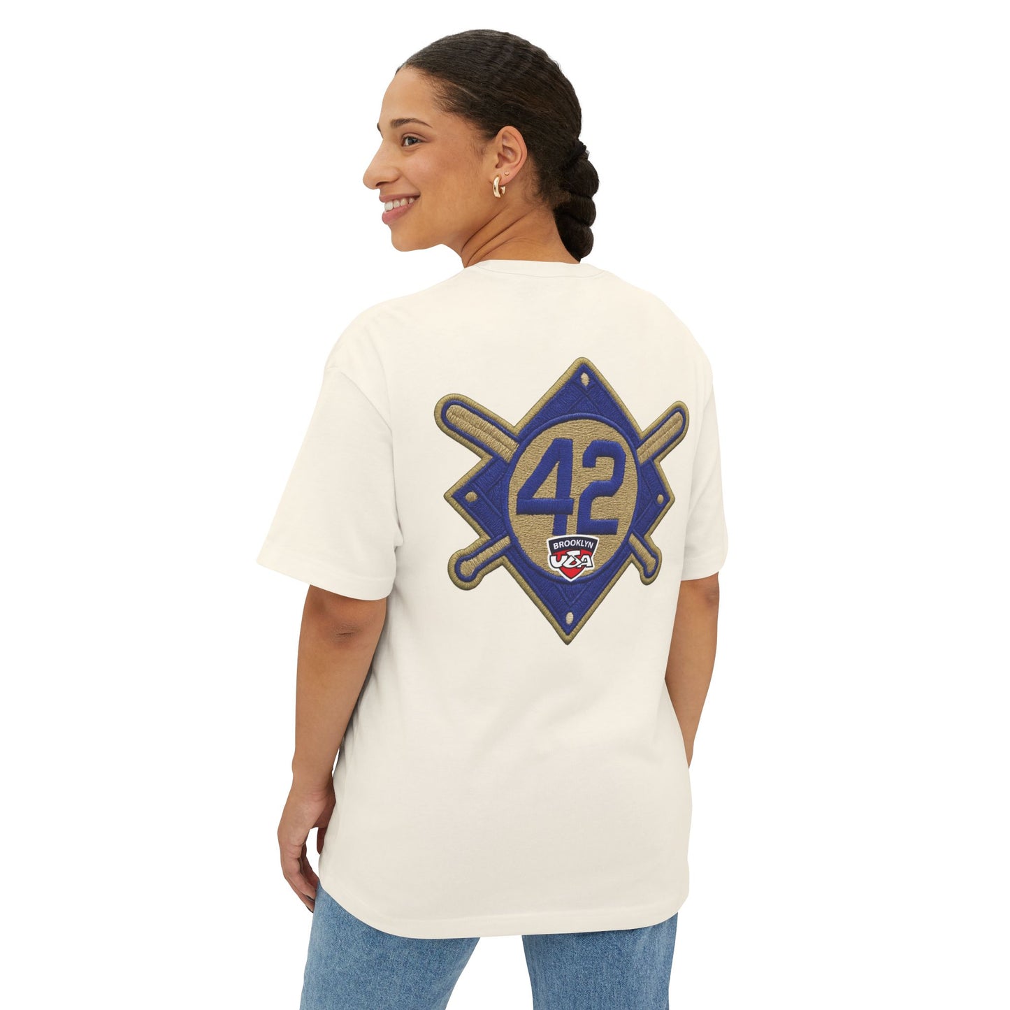 Google-Inspired Unisex Oversized Boxy Tee - Celebrating Connection & Style