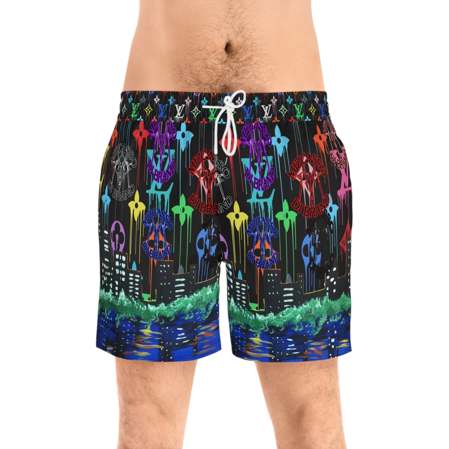 Men's Mid-Length Swim Shorts mizcasso