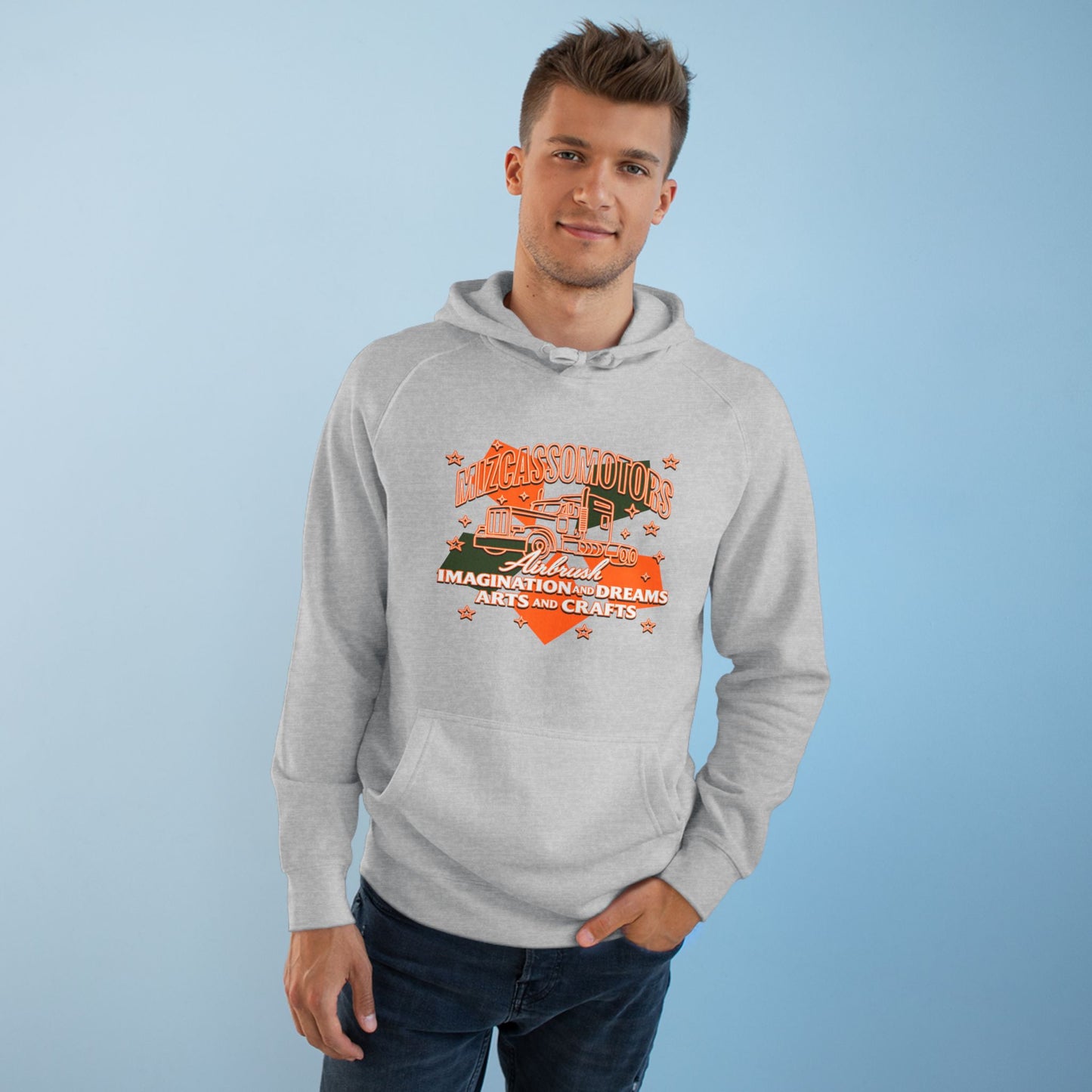 Retro Camper Hoodie — Imagination Dream Team Graphic