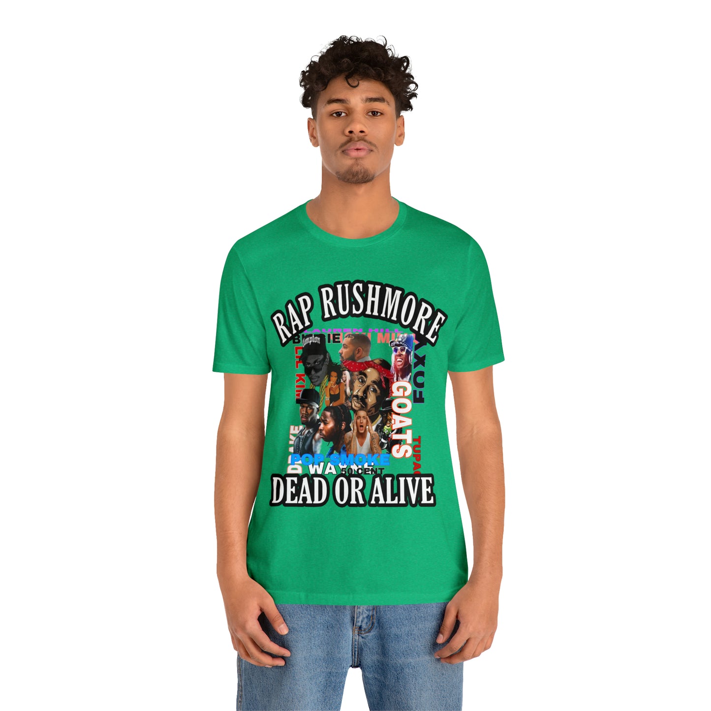 Rap RushMore  Short Sleeve Tee