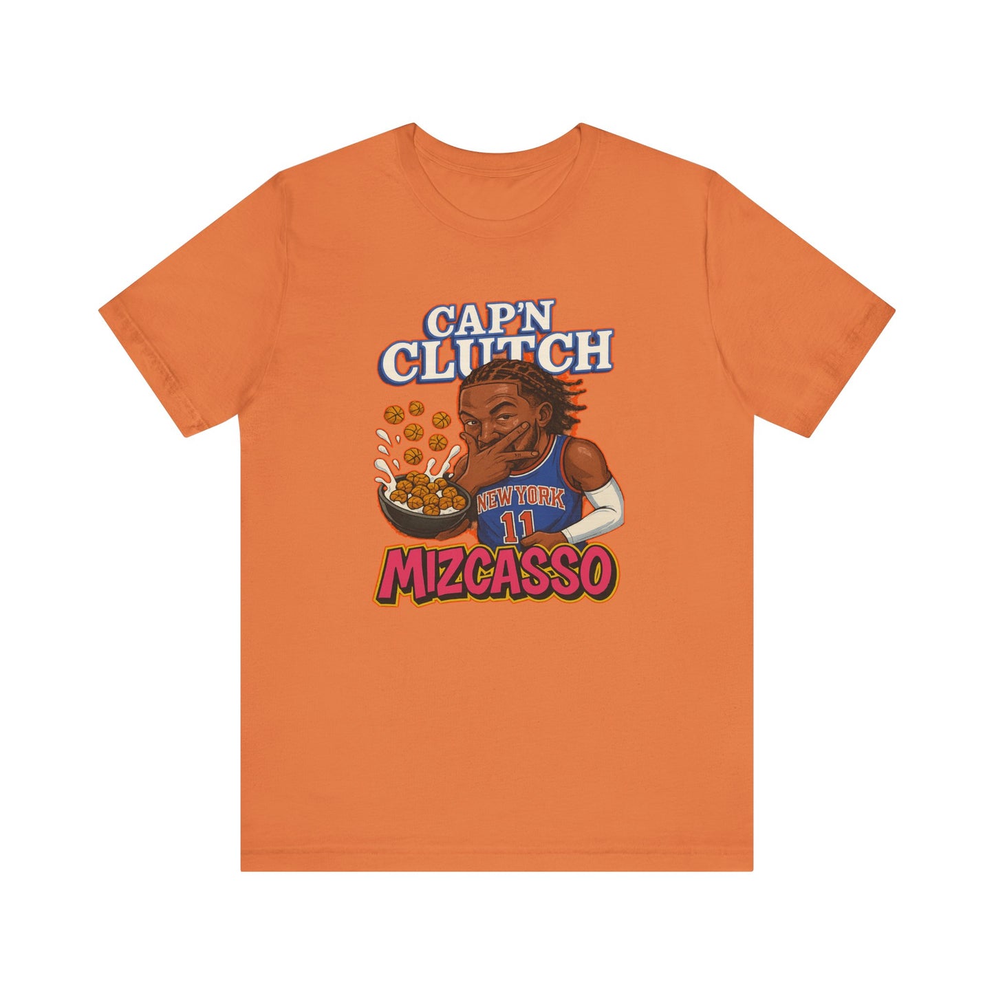 Cap’n Clutch Graphic Tee - Unisex Jersey Short Sleeve Shirt for Sports Fans