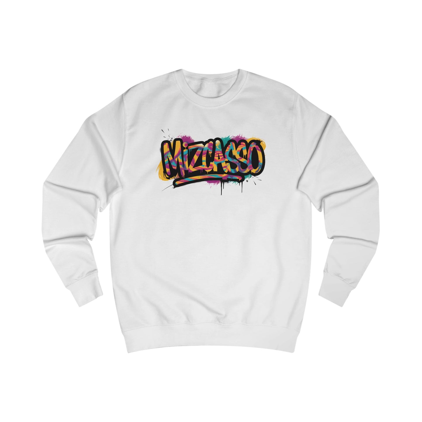 Urban Vibe Unisex Sweatshirt - Colorful Graffiti Design