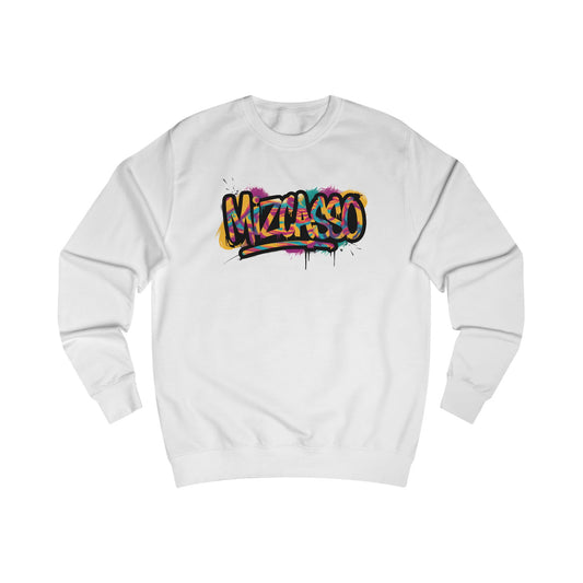 Urban Vibe Unisex Sweatshirt - Colorful Graffiti Design