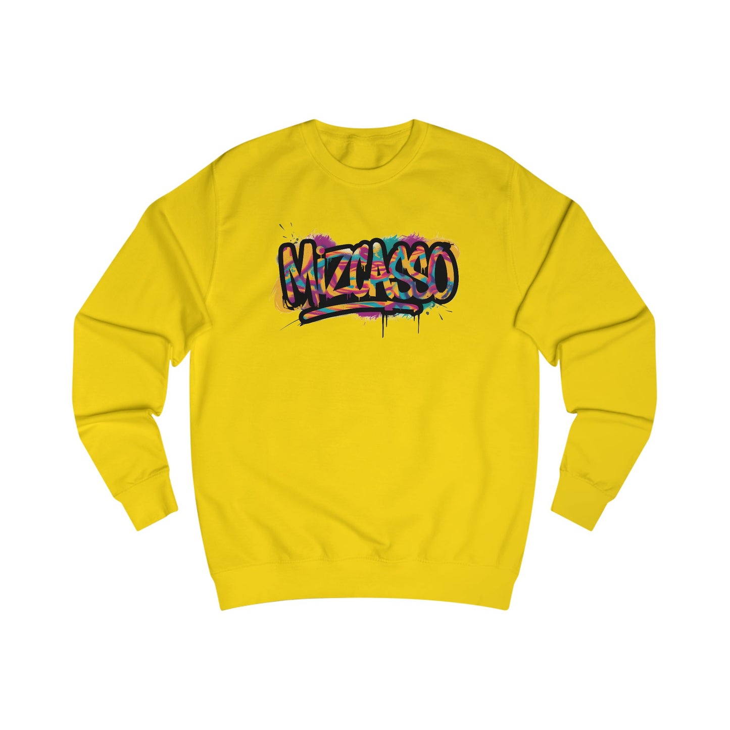 Urban Vibe Unisex Sweatshirt - Colorful Graffiti Design