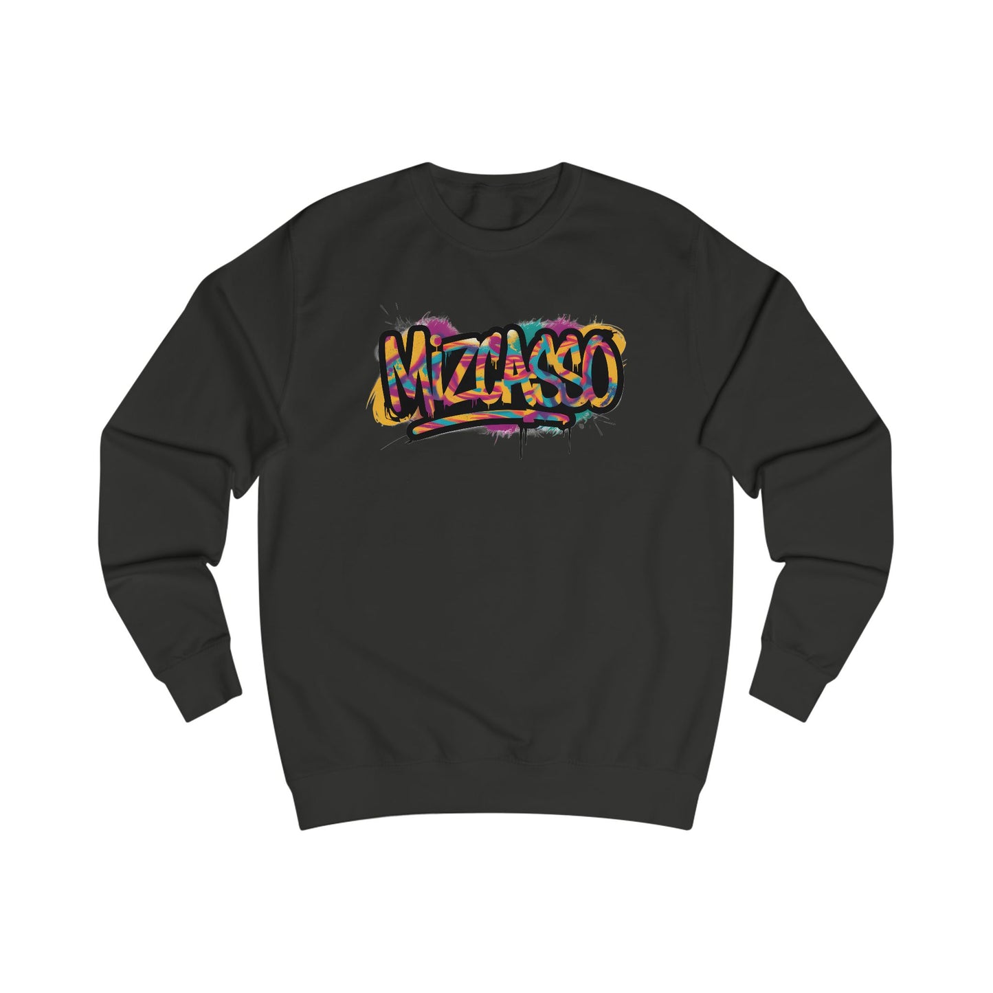 Urban Vibe Unisex Sweatshirt - Colorful Graffiti Design