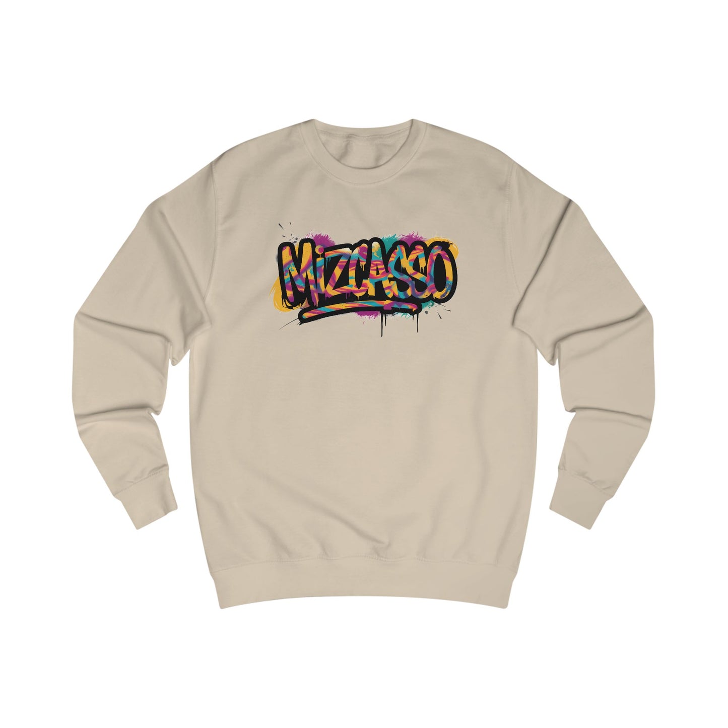Urban Vibe Unisex Sweatshirt - Colorful Graffiti Design
