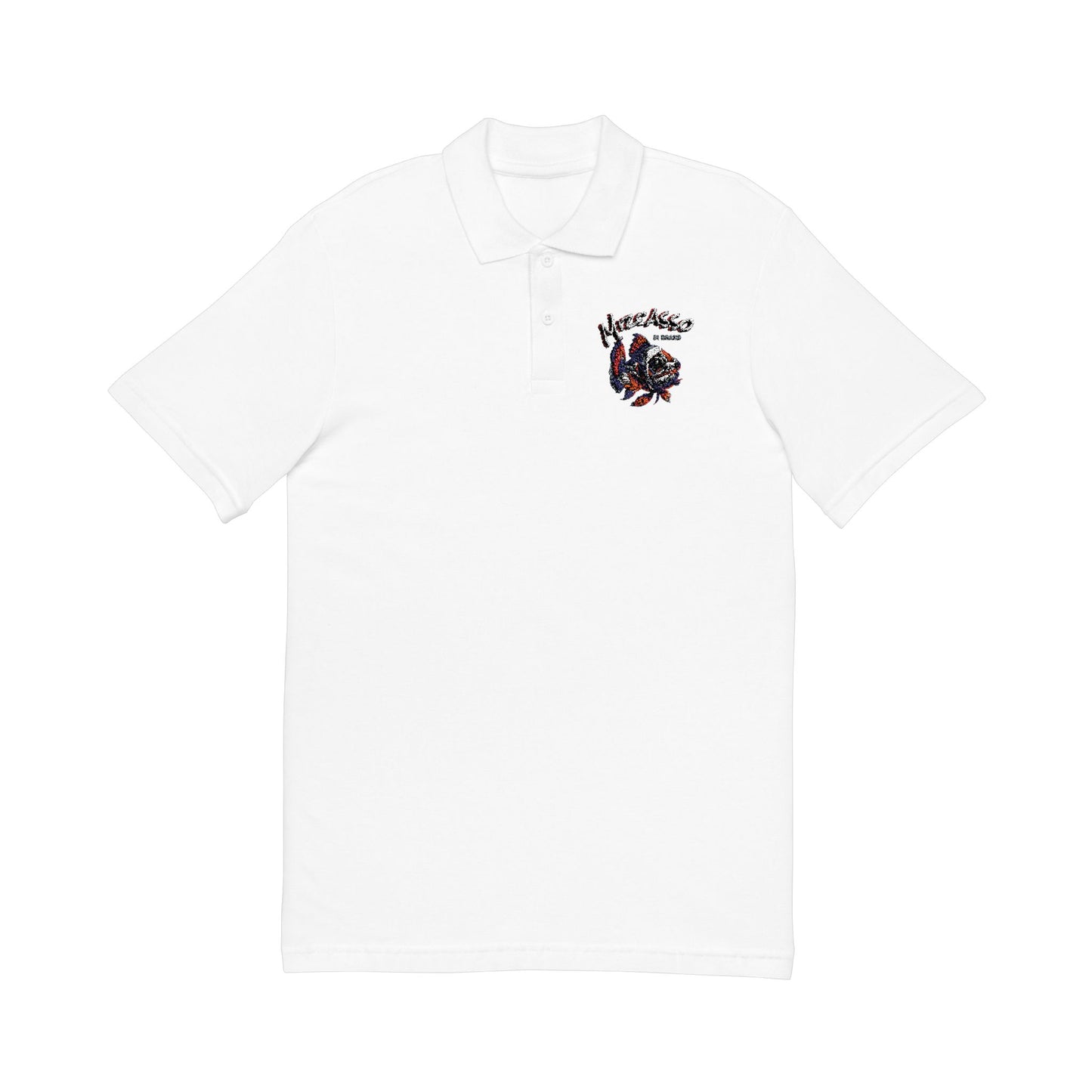 Embroidered Unisex Pique Polo Shirt - Casual Elegance for Any Occasion