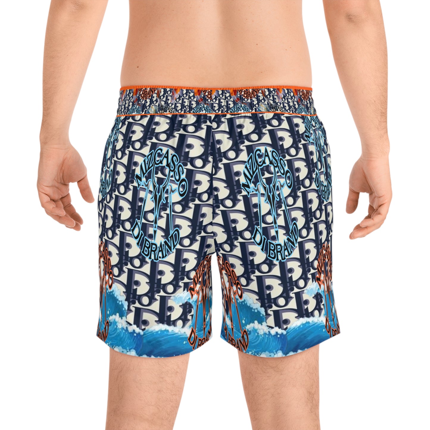 Men's Mid-Length Swim Shorts (AOP)