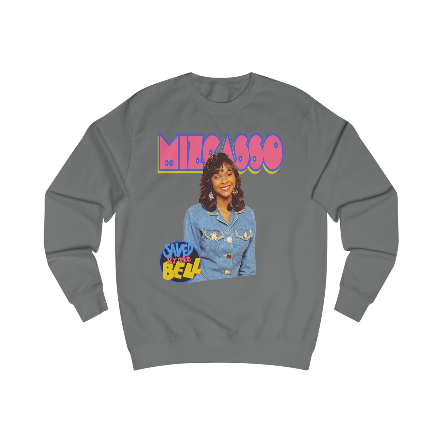 Retro Saved by the Bell Sweatshirt, 90s TV Show Apparel, Unisex Cozy Wear, Perfect Gift for Fans, Vintage Style Clothing