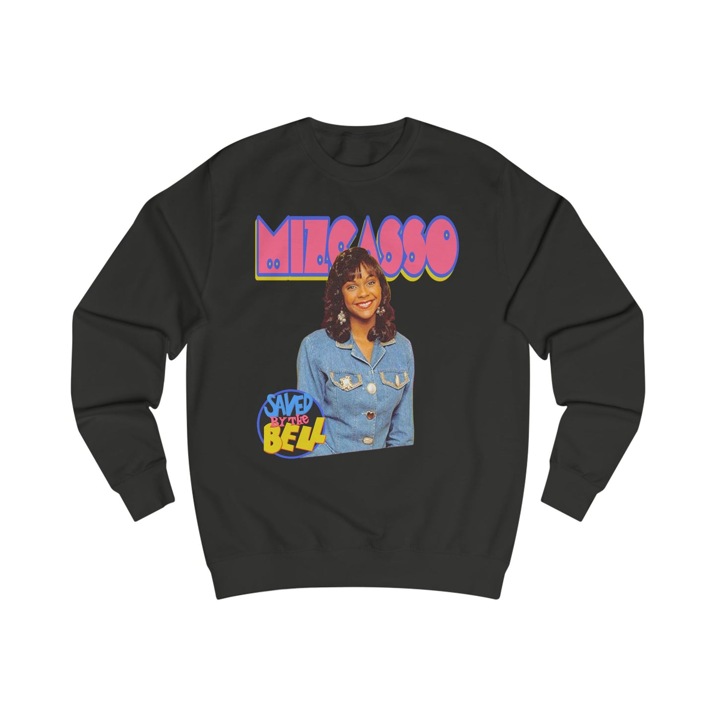 Retro Saved by the Bell Sweatshirt, 90s TV Show Apparel, Unisex Cozy Wear, Perfect Gift for Fans, Vintage Style Clothing