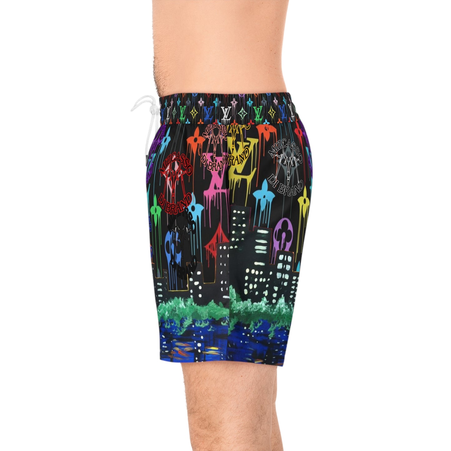 Men's Mid-Length Swim Shorts mizcasso