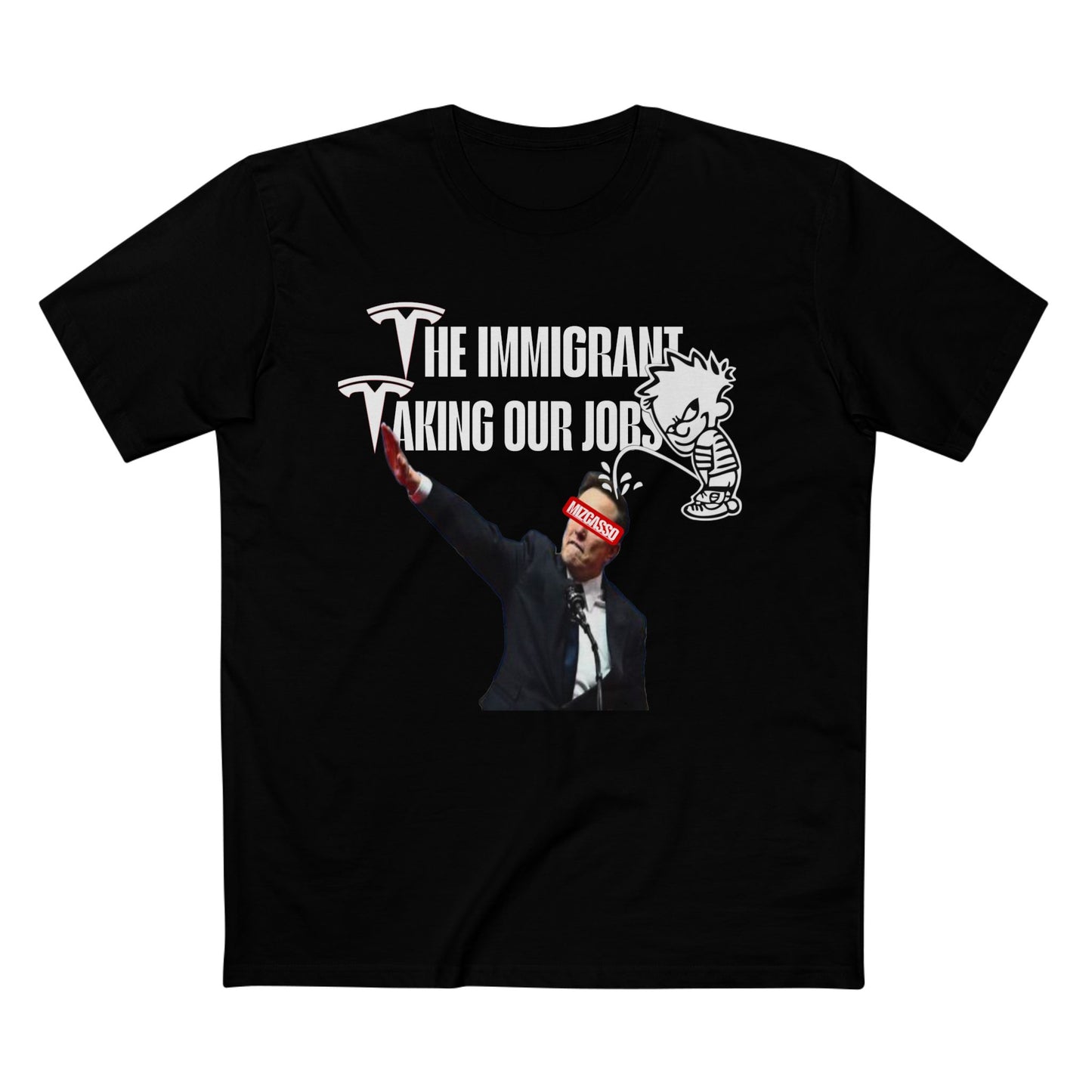 Funny Immigrant Job Humor Tee - Adult Staple T-Shirt