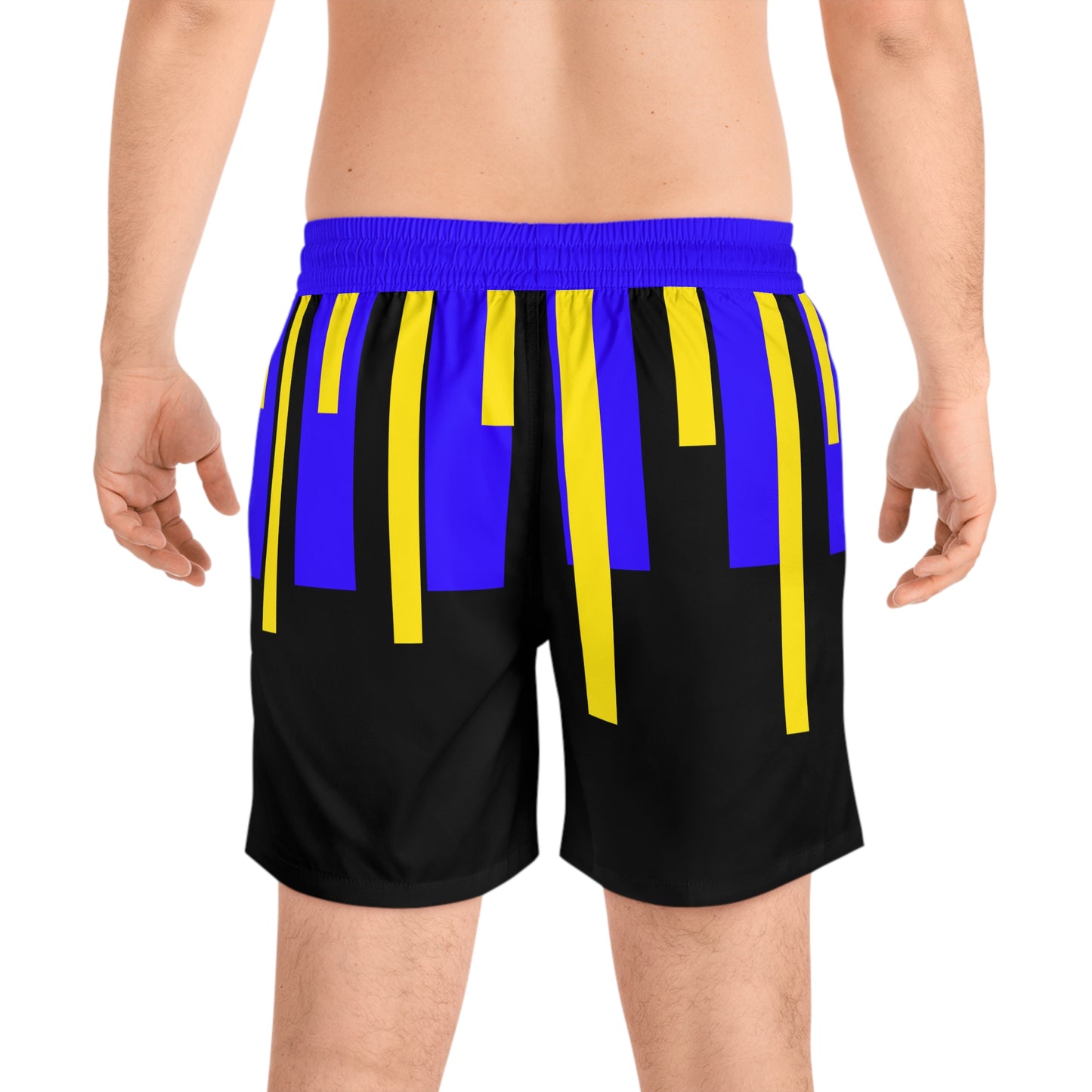 Fly high over China Men's Mid-Length Swim Shorts (AOP)