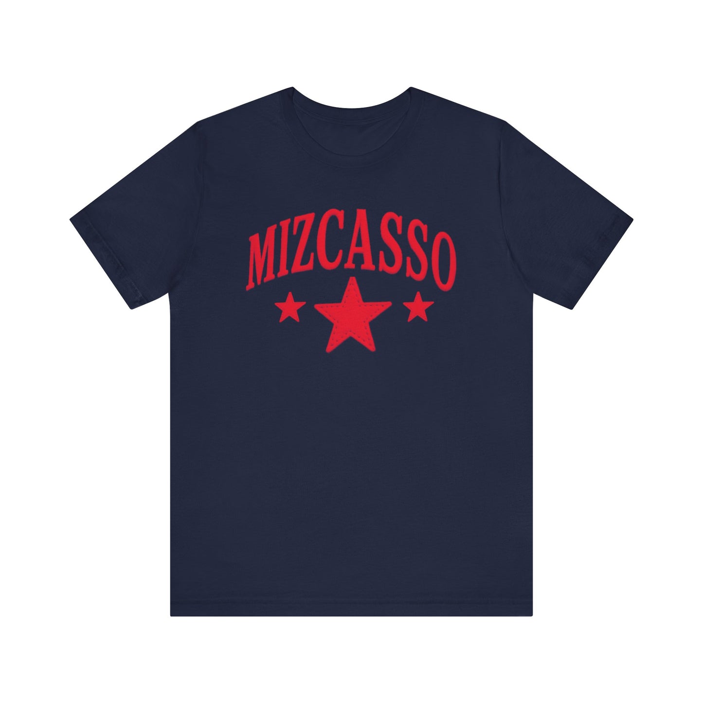 Mizcasso Star Unisex Jersey Tee - Casual Graphic T-Shirt