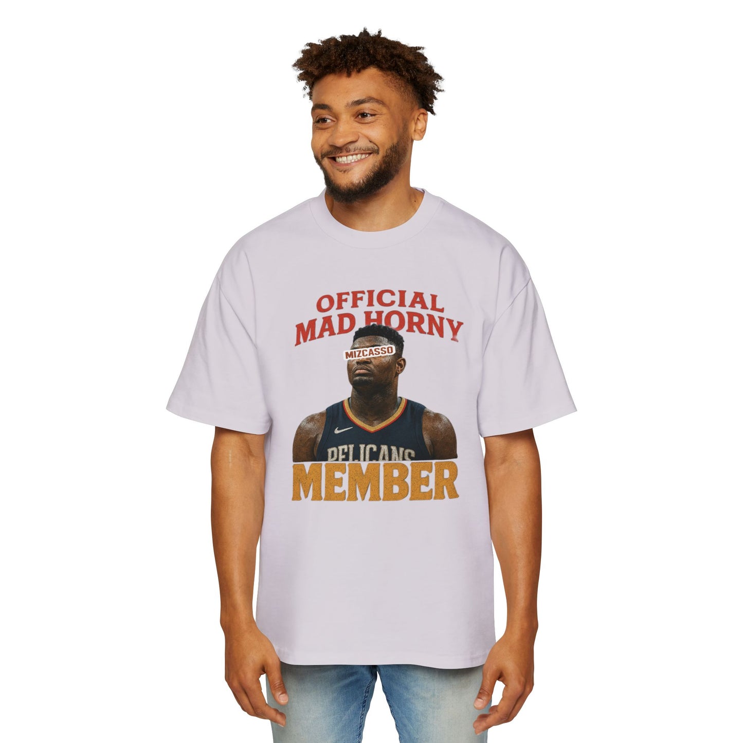 Funny Oversized Tee - Official Mad Horny Member
