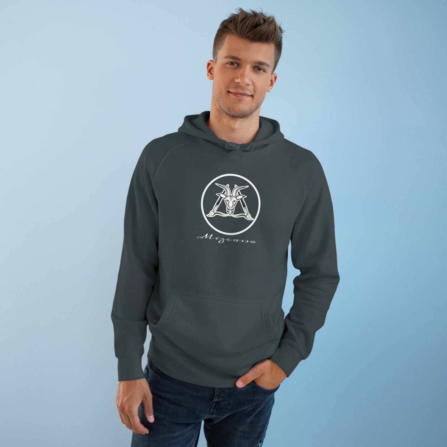 Mizcasso logo brand Unisex Supply Hoodie