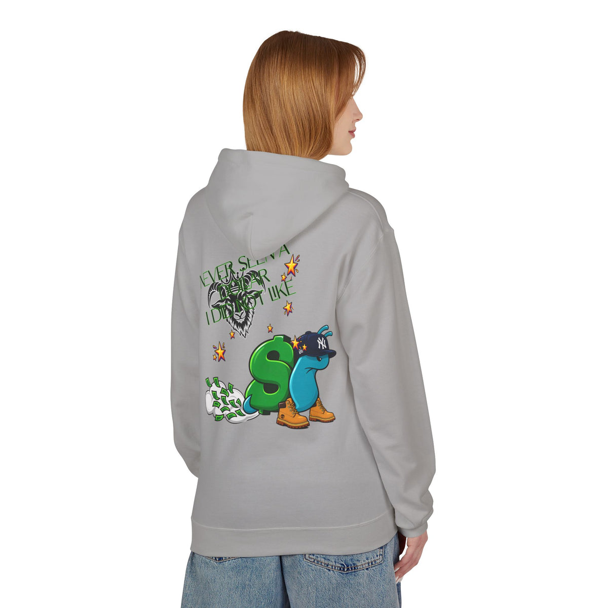 Never Sell a Snek Hoodie — Streetwear Graphic Pullover with Sneaky S Logo