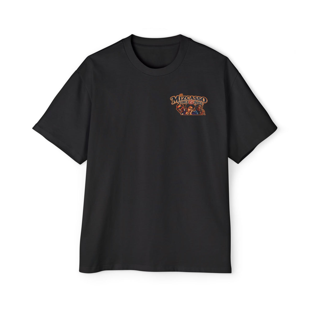 Oversized Men's Tee — Vintage Nightlife Graphic Streetwear
