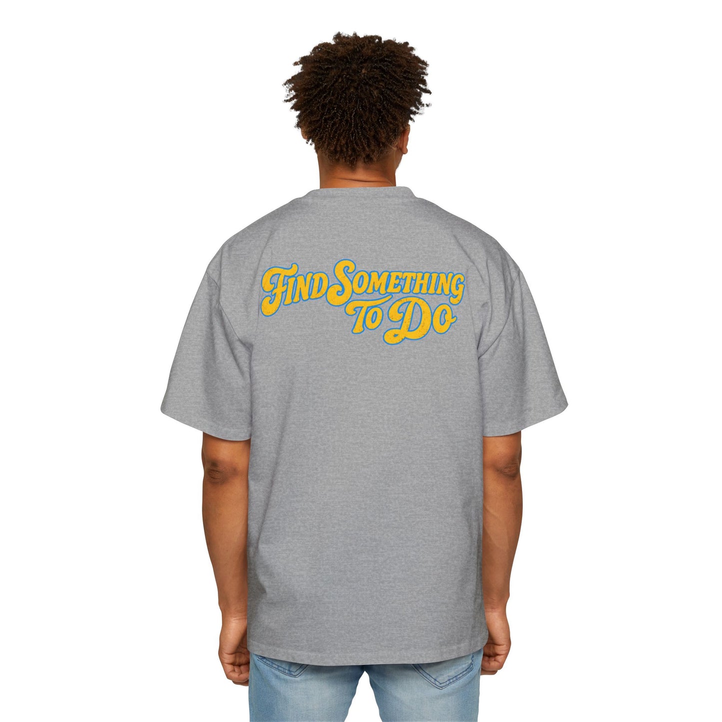 Graphic Tee — "Outside Ain't Nothing To Do / Find Something To Do" Vintage Rain Umbrella Design