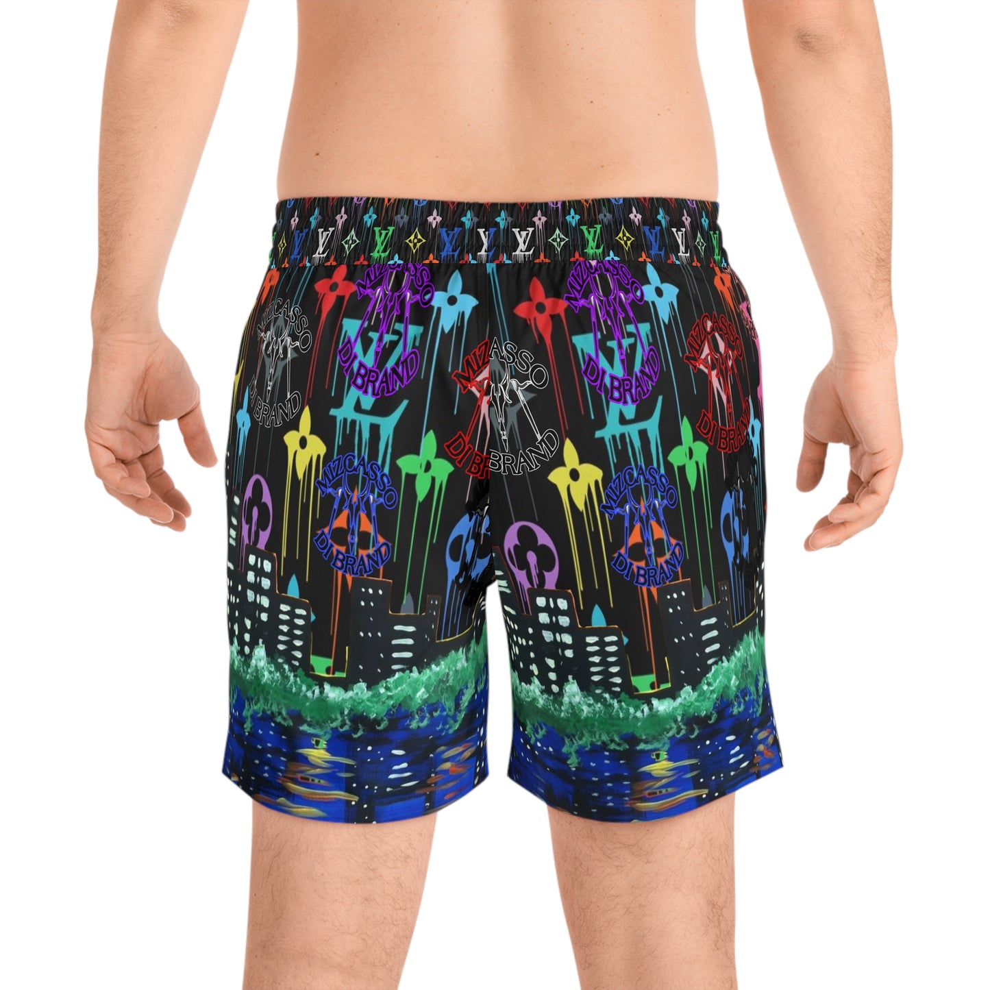 Men's Mid-Length Swim Shorts mizcasso