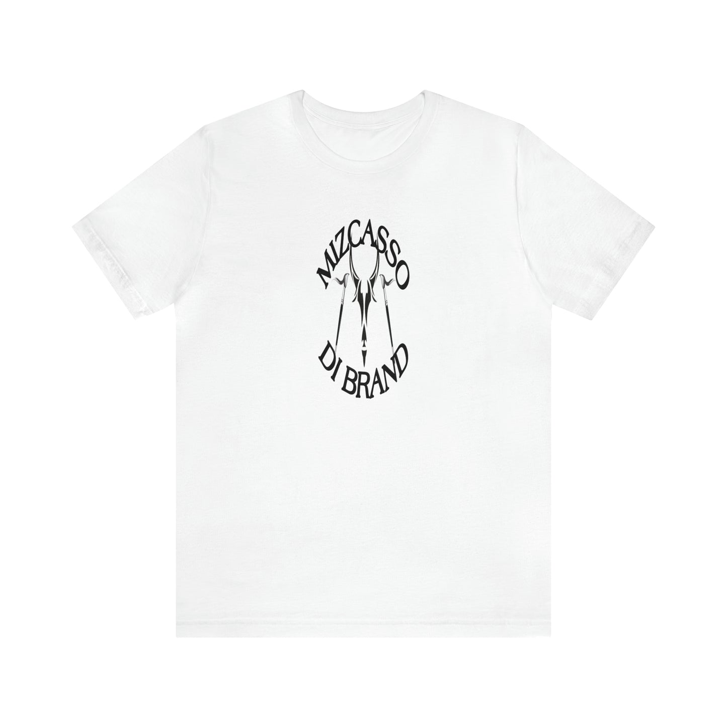 Mizcasso brand logo Short Sleeve Tee