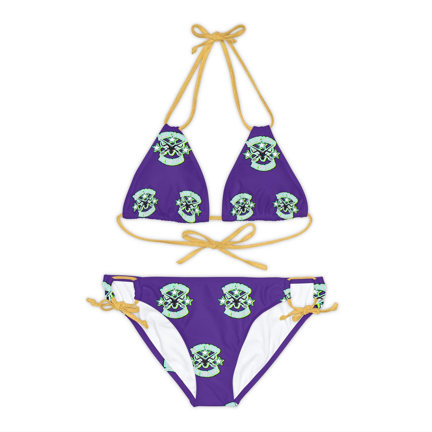 Strappy Bikini Set (AOP)