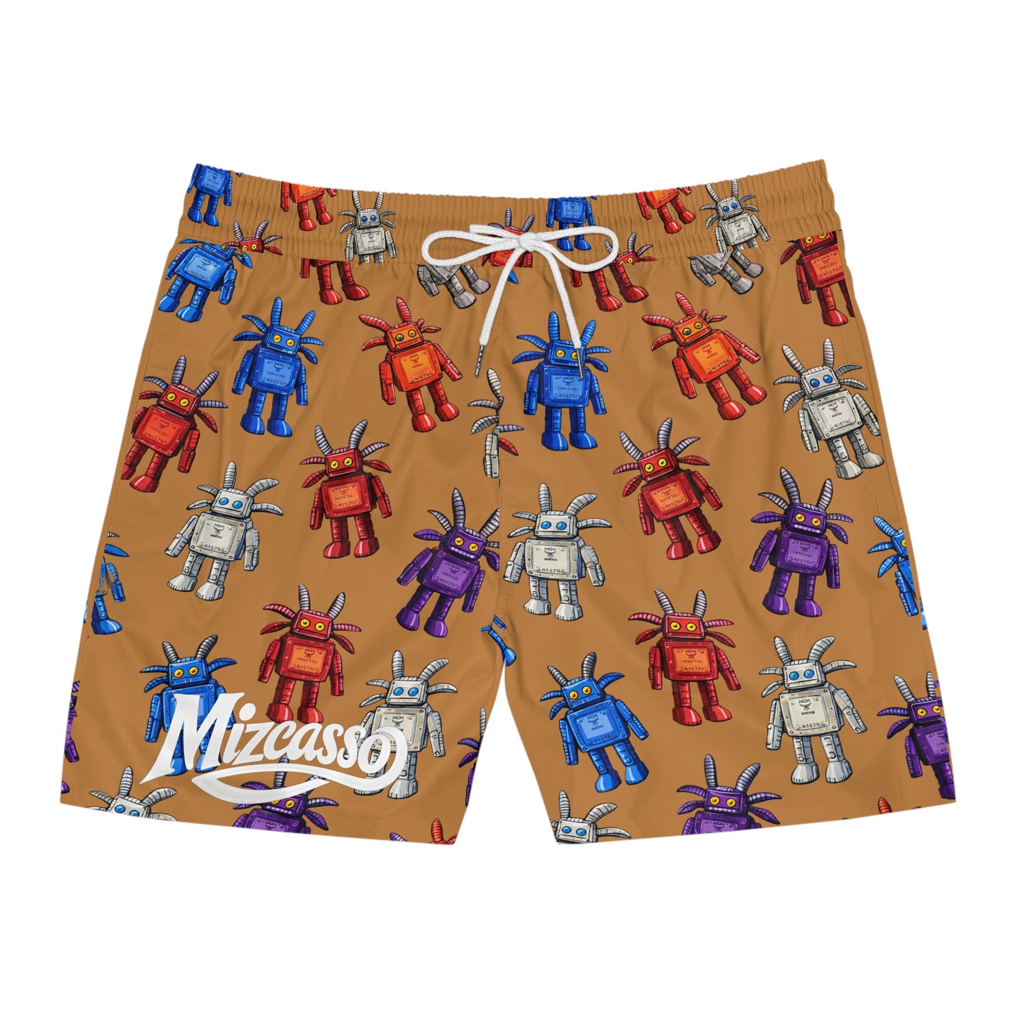 Men's Mid-Length Swim Shorts (AOP)