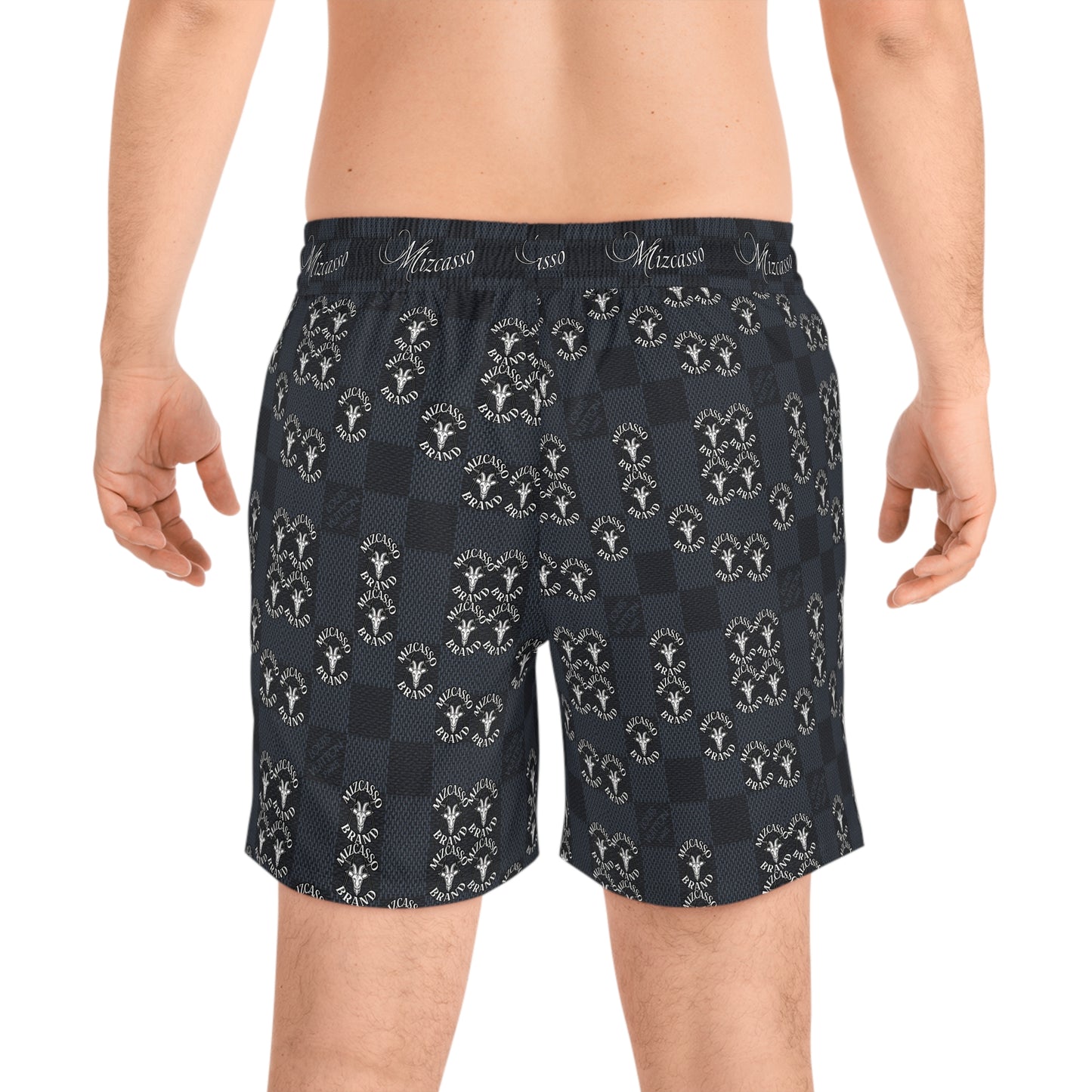 Men's Mid-Length Swim Shorts (AOP)