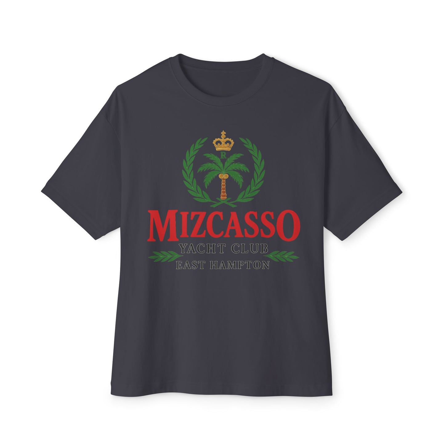 Mizcasso Yacht Club Oversized Tee - Casual Summer Style