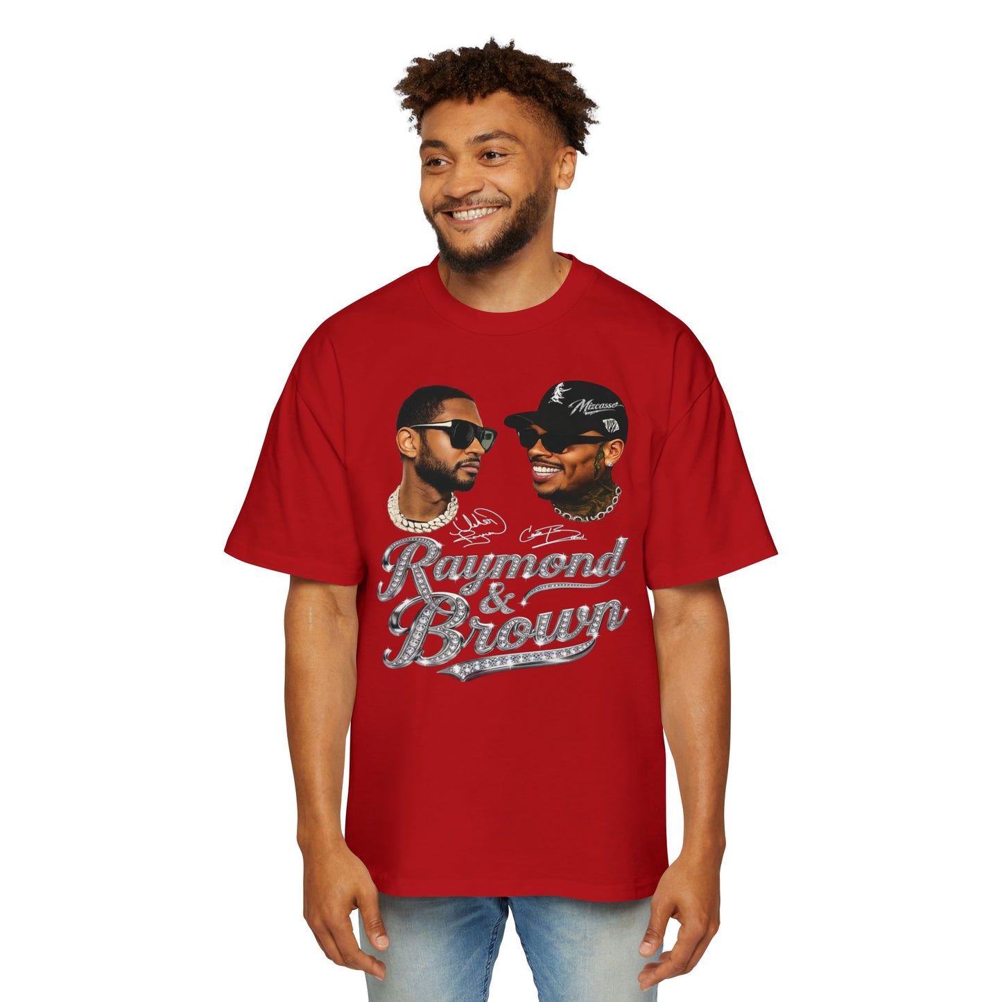 Raymond & Brown Tour Tee — Men's Oversized Graphic T-Shirt
