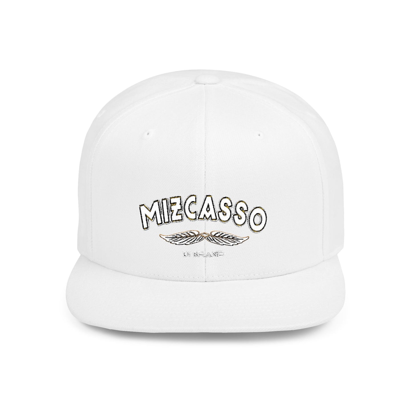 MIECASSO Flat Bill Snapback Cap - Stylish Casual Headwear