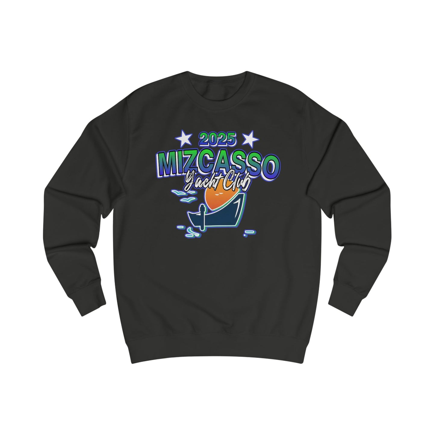 2025 Mizgasso Yacht Club Unisex Sweatshirt - Stylish, Cozy Attire for Boating Enthusiasts
