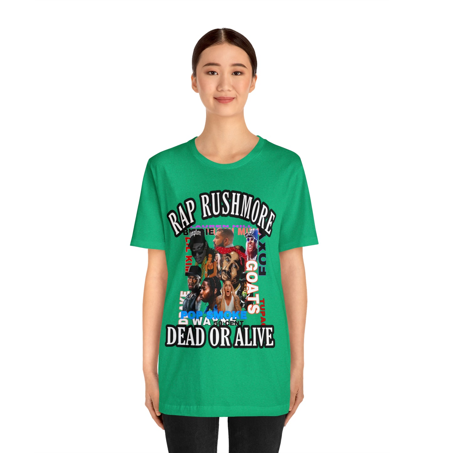 Rap RushMore  Short Sleeve Tee