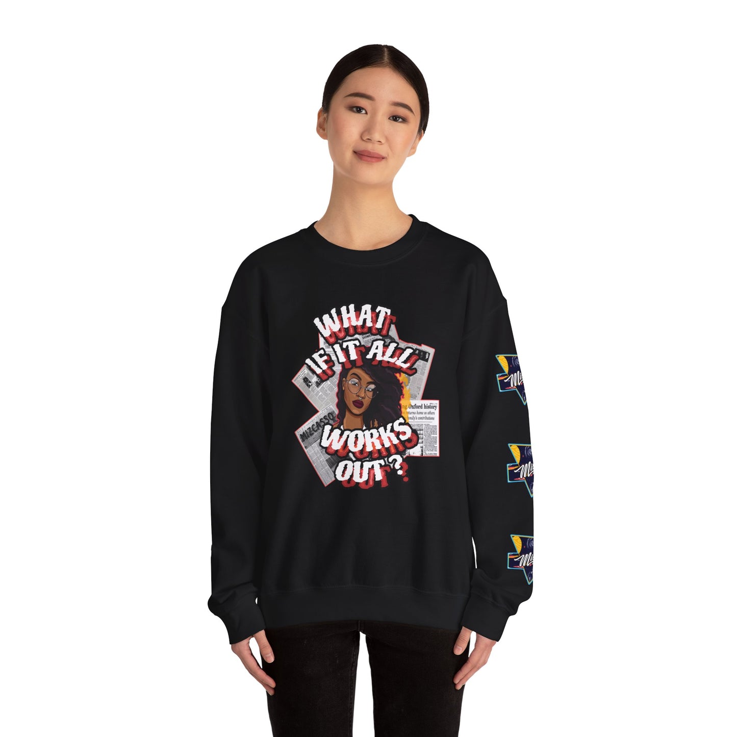 Black Girls rock Crewneck Sweatshirt