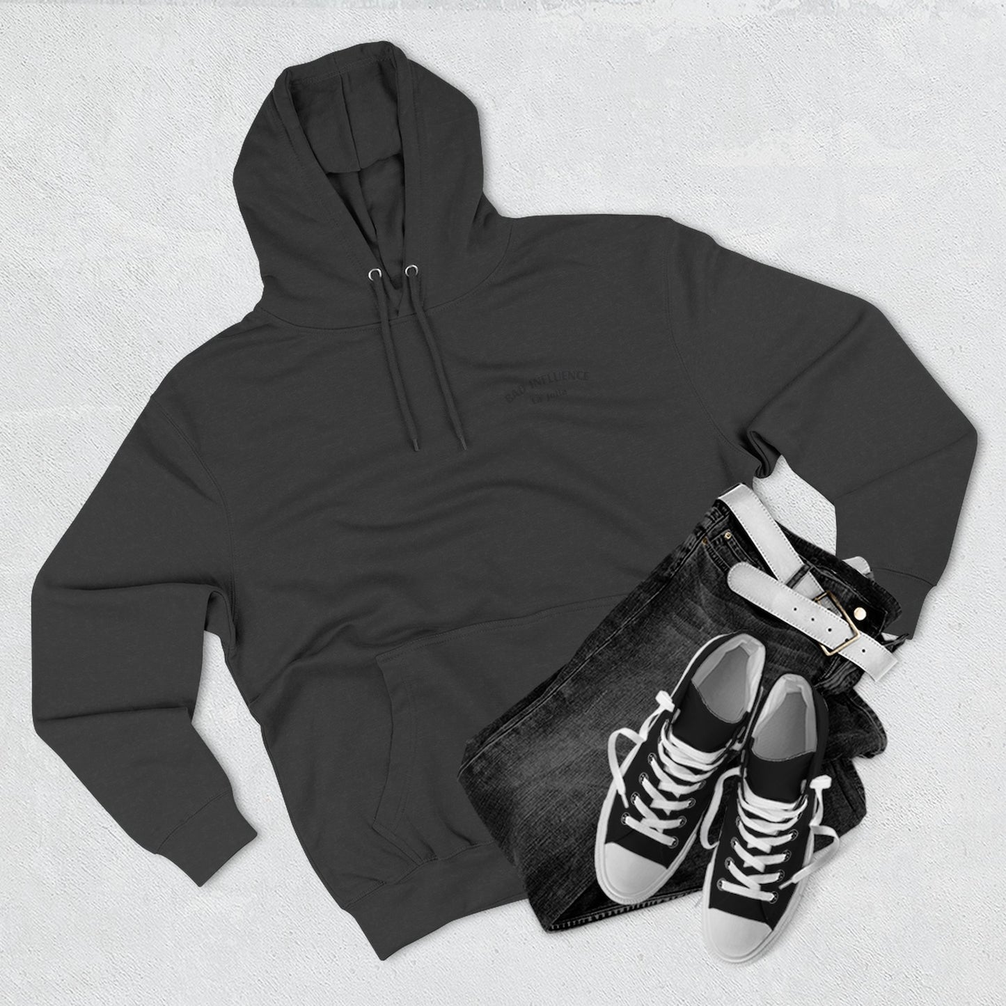 Bad influence Boat Graphic Hoodie — "Bad Influence" La Jolla Yacht Crewneck