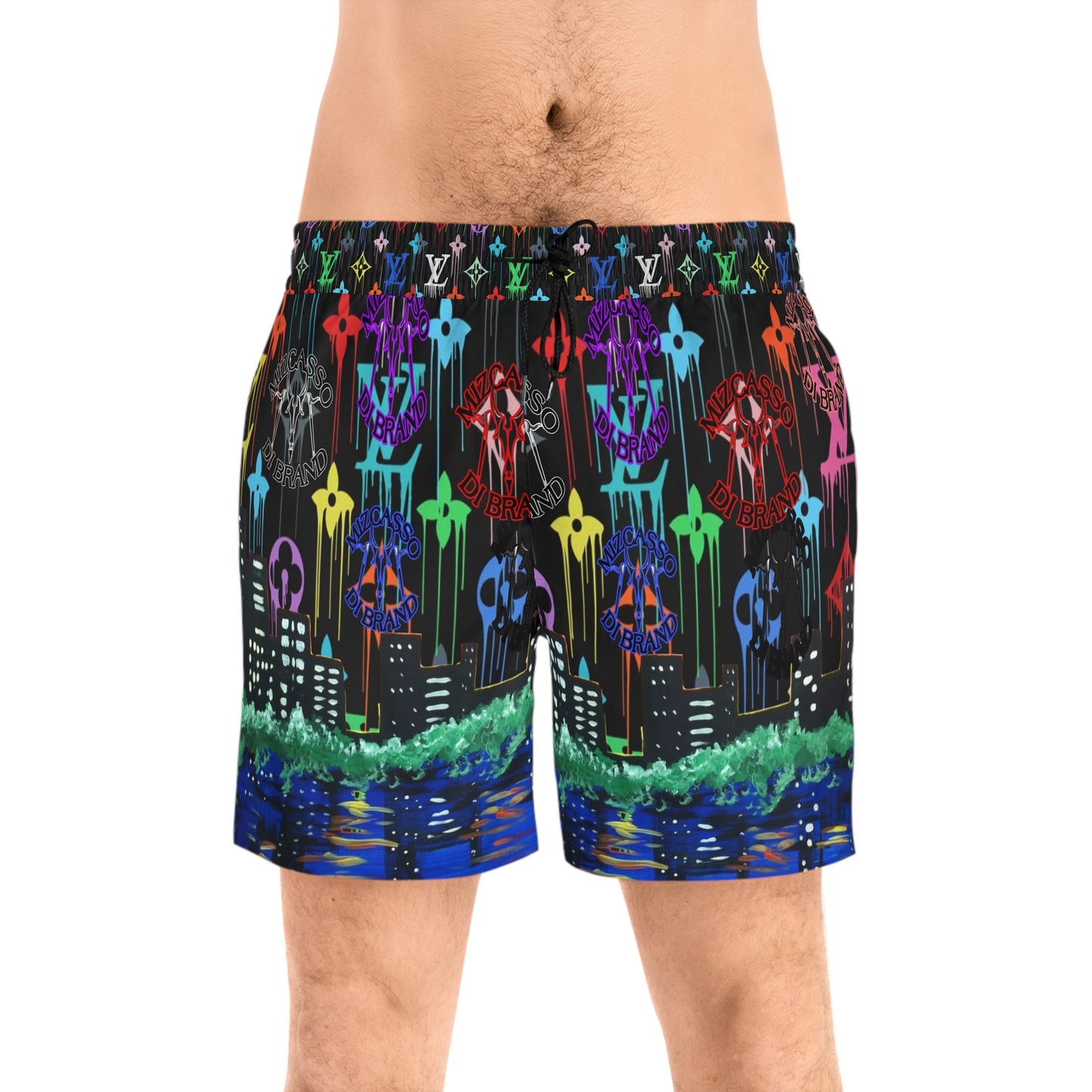 Men's Mid-Length Swim Shorts mizcasso