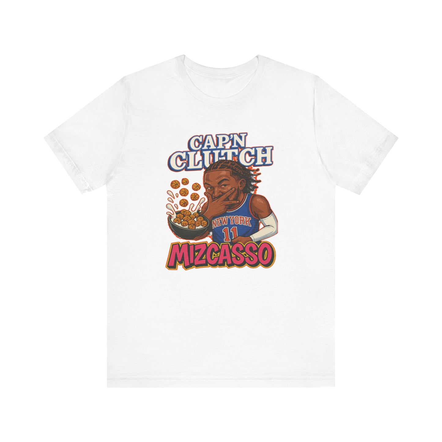 Cap’n Clutch Graphic Tee - Unisex Jersey Short Sleeve Shirt for Sports Fans